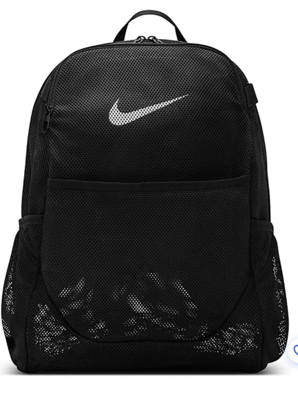 NIKE Mesh backpack Black BA050